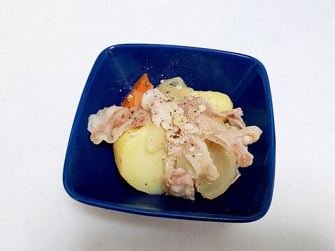 塩にんにく肉じゃが＋＋